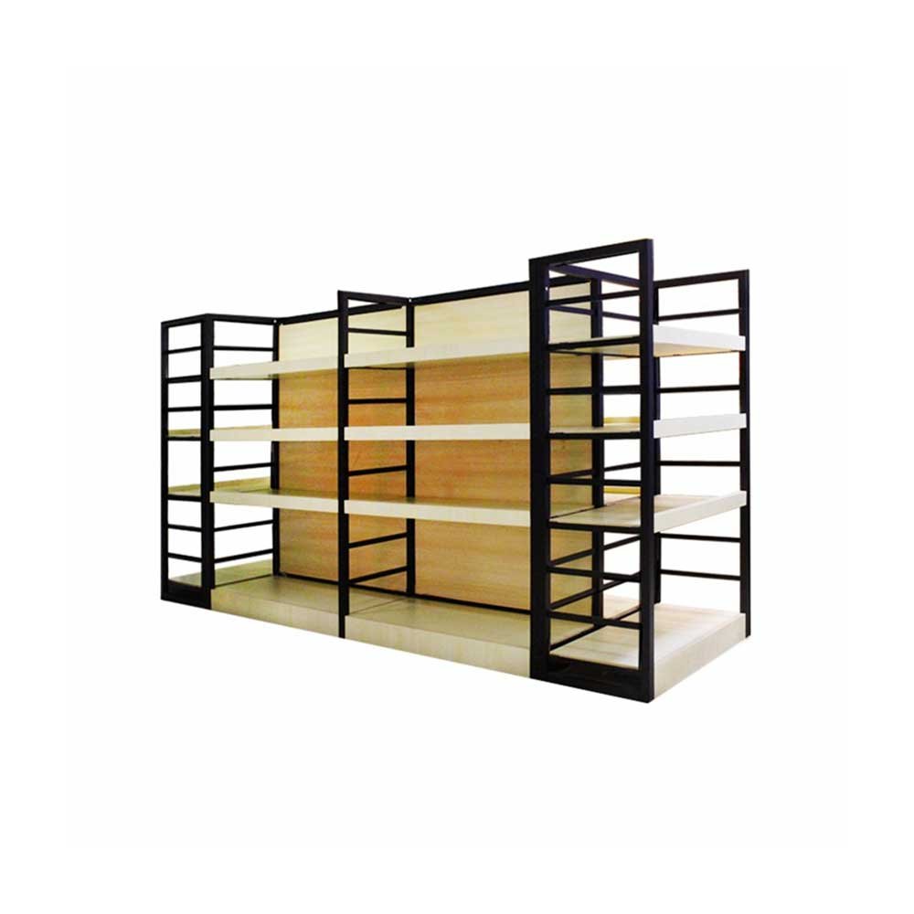 HEDA's Wood Gondola Shelving - From Chinese Manufacturer