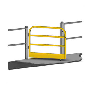 mezzanine rack system single gate